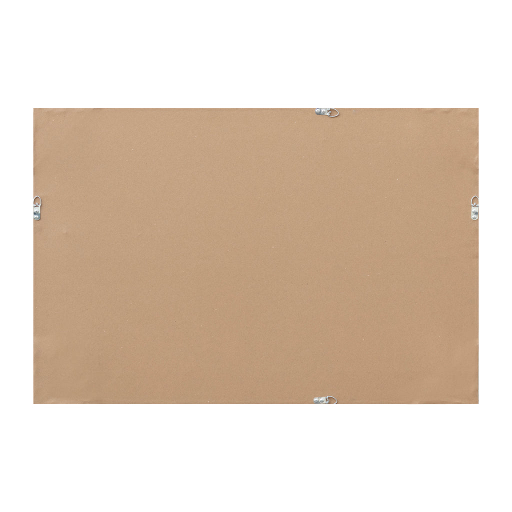 Grey Rectangle MDF Wall Mirror C860005