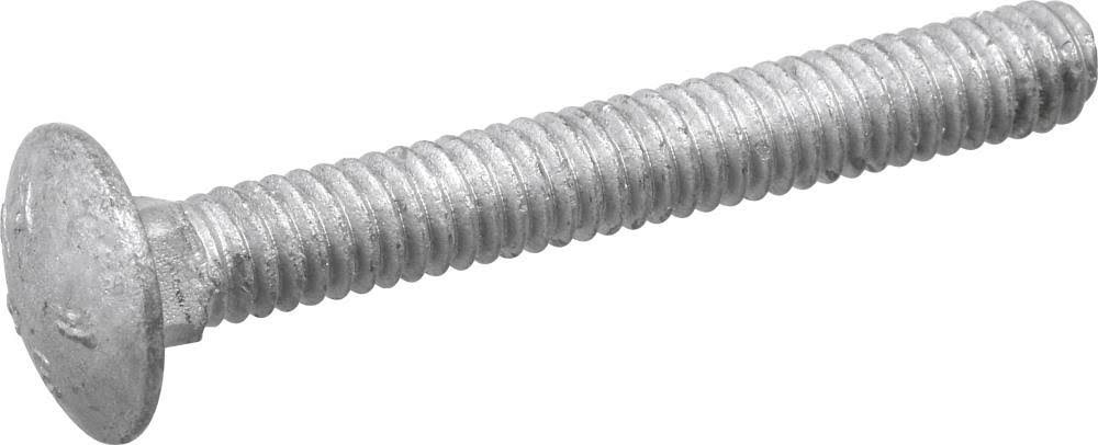 3/8-in x 2-in Galvanized Coarse Thread Exterior Carriage Bolt A345