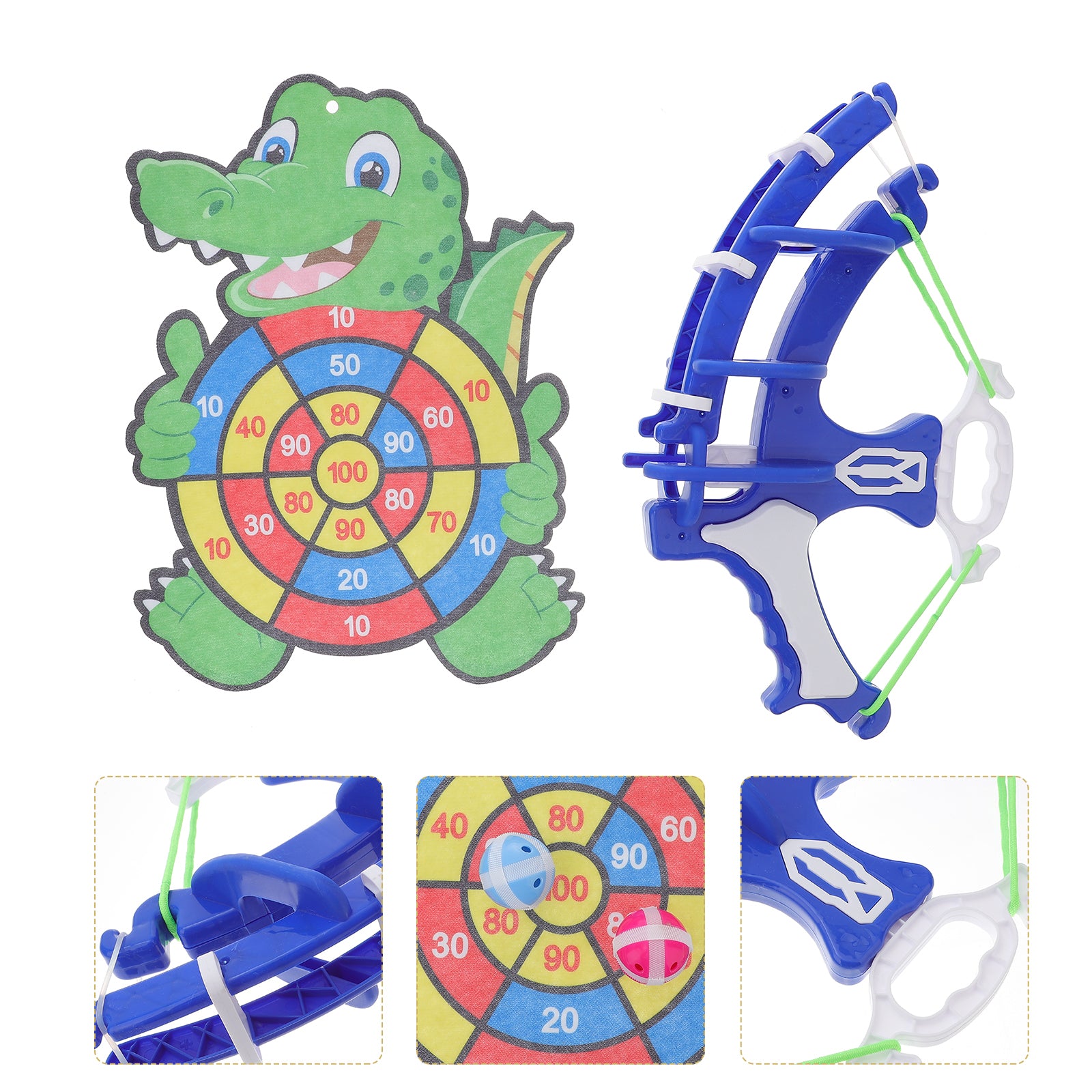 Dart Game Kids Board Ball Set Toys Catch Dinosaur Paddle Toss Throw Children Safety Party Shooting Sports Indoor P439145