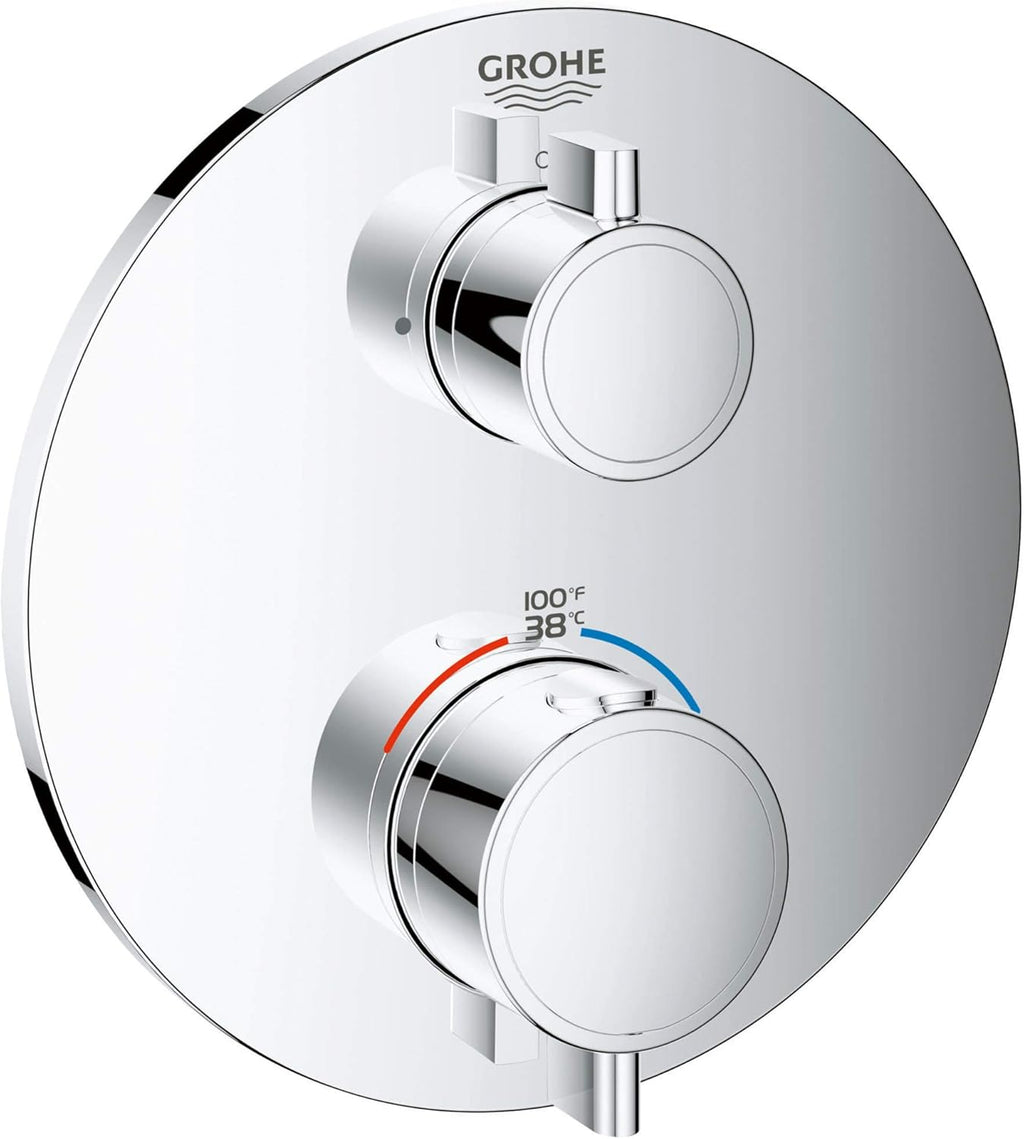 Brushed Nickel 2-Handle Thermostatic Trim H651