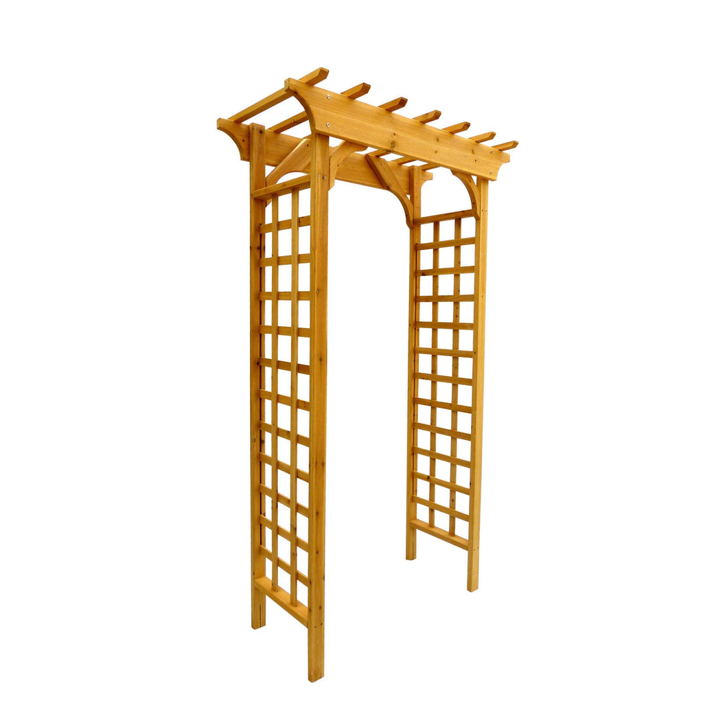 Medium Brown Garden Arbor S622