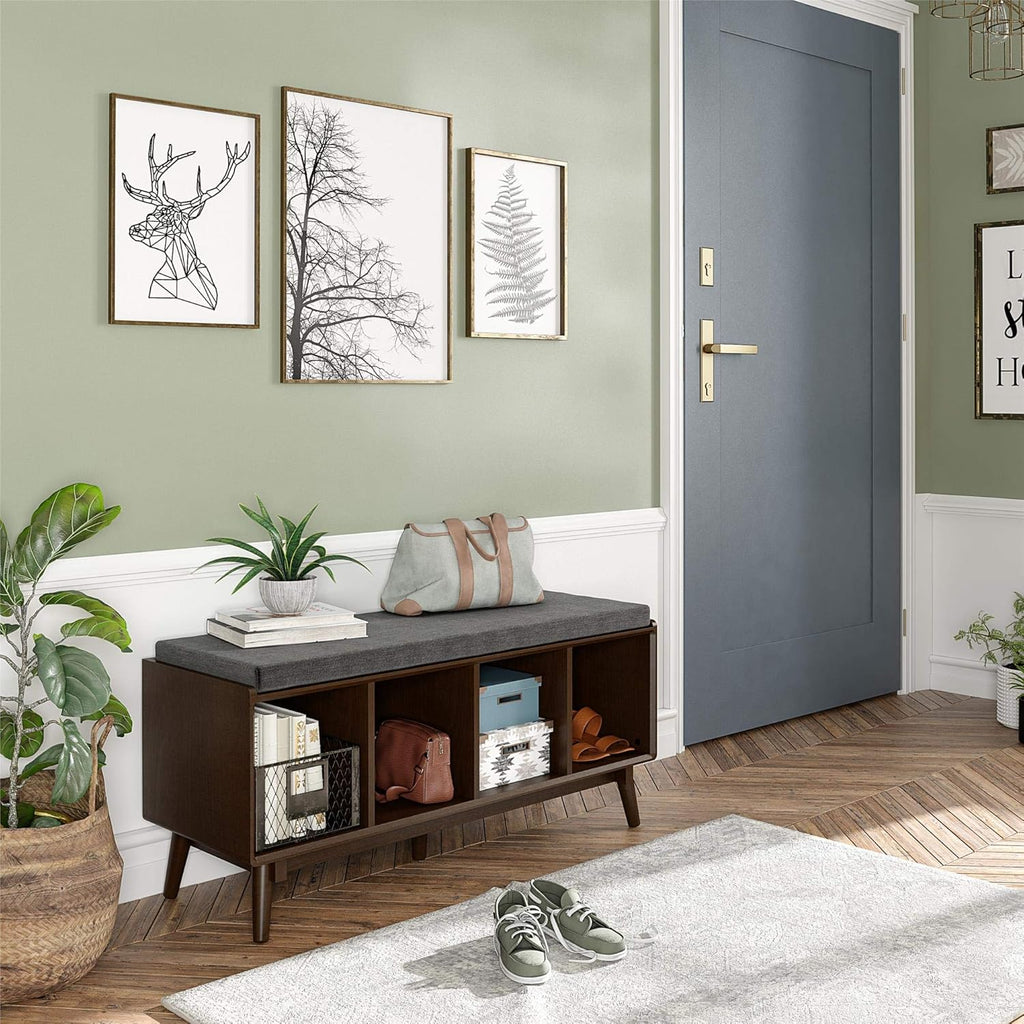 4 Shelf Bookcase, Walnut Y81742