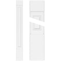 6x22W x 120x22H Raised Panel PVC Pilaster with Capital & Base K96124