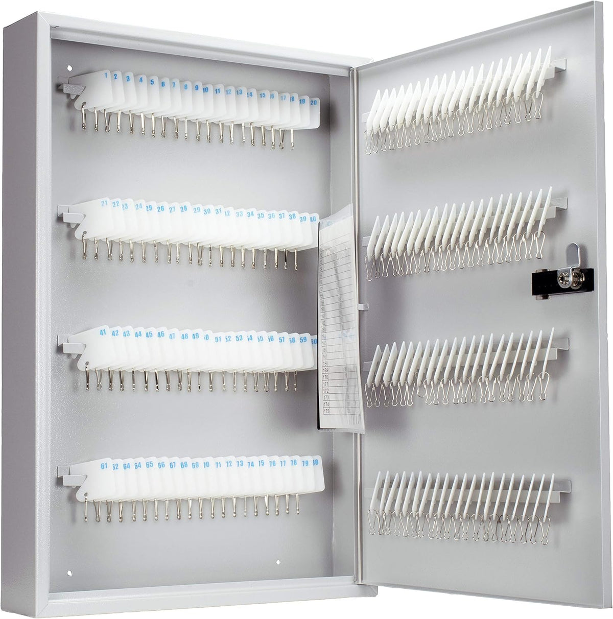 Grey Steel Key Safe Cabinet with Combination Lock Box S510