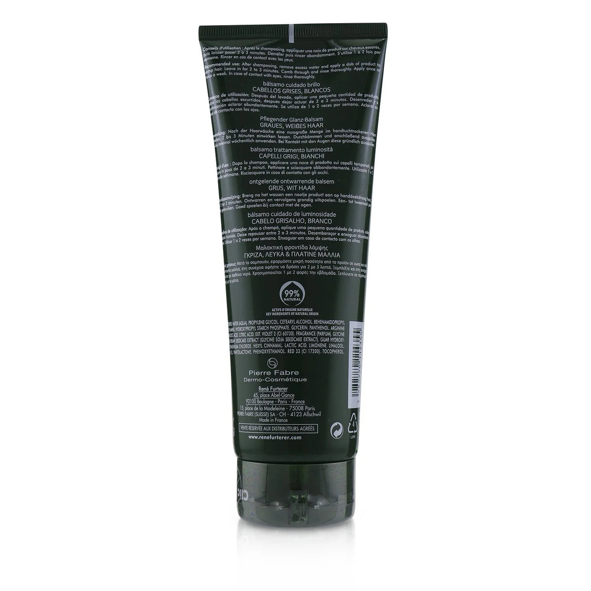 Toning Conditioner for Gray, White Hair 250ml/8.4oz D830345