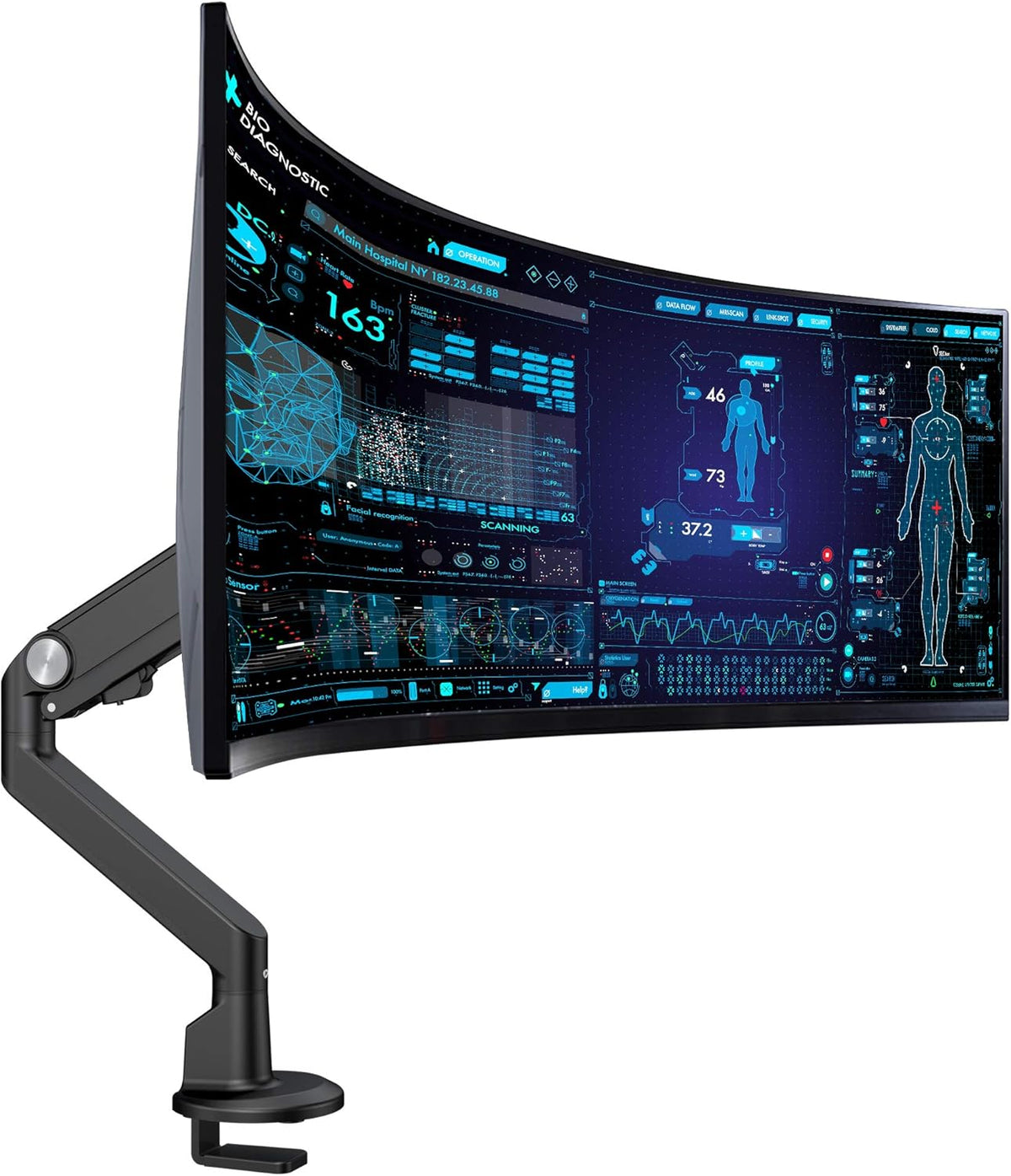 Single Monitor Arm Desk Mount X4855