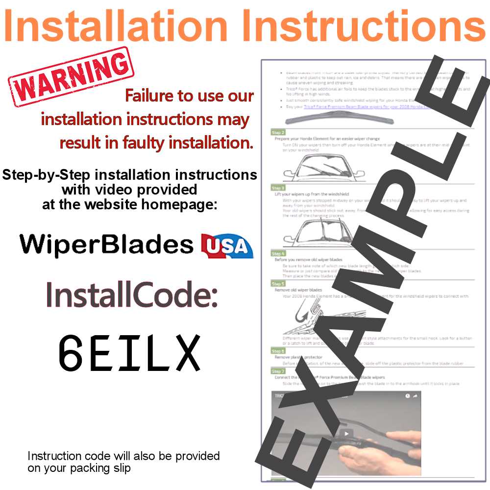 2004 Honda Element Wiper Blades Set of 3 with Rear Wiper D125432