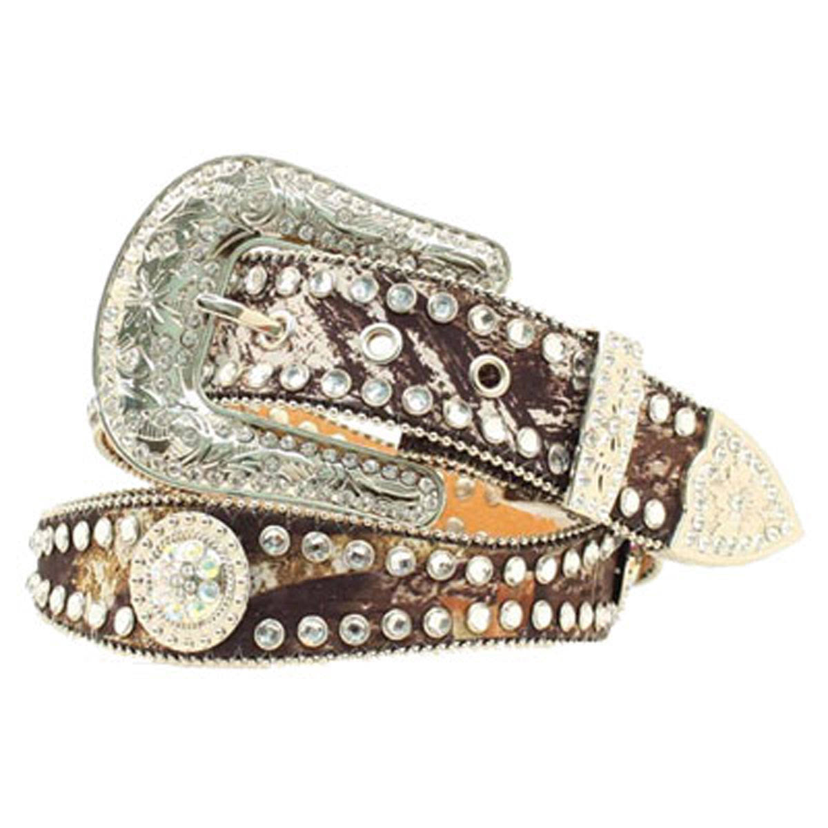 Camouflage Multi Colored Embellished Belt C7439
