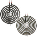 Replacement 8 inch 6 Turns & 6 inch 5 Turns Surface Burner Elements for Range, Stove & Cooktop H371