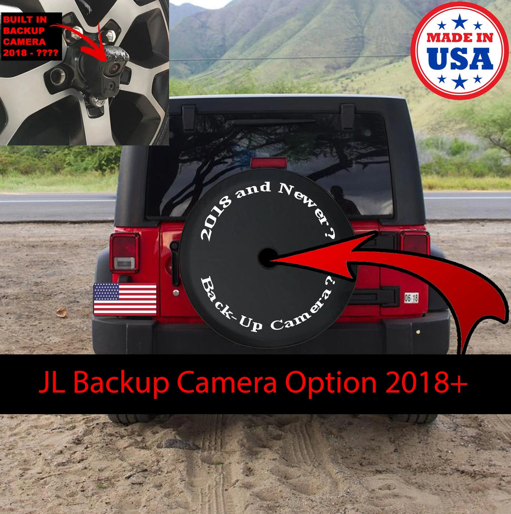 Spare Tire Cover Compass Marshmallows on Branches Fire Wheel Covers T232
