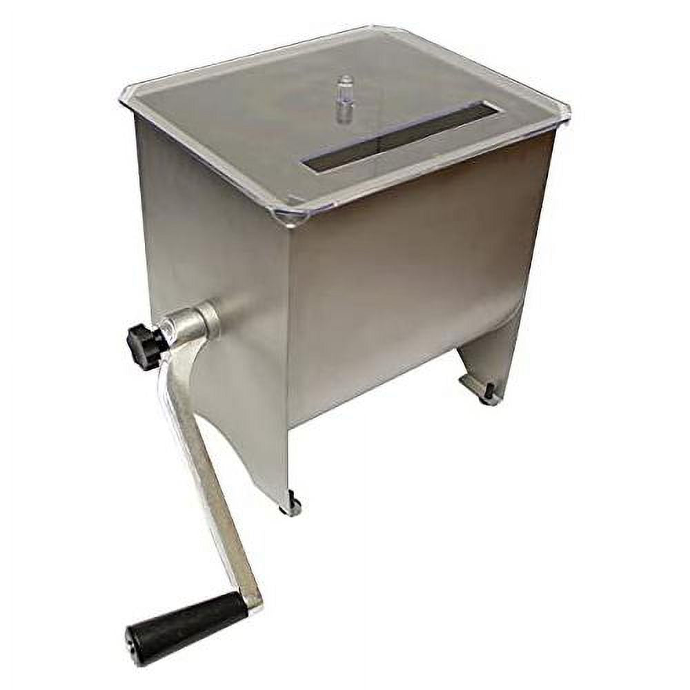 20 Lb Manual Meat Mixer with Lid F399815