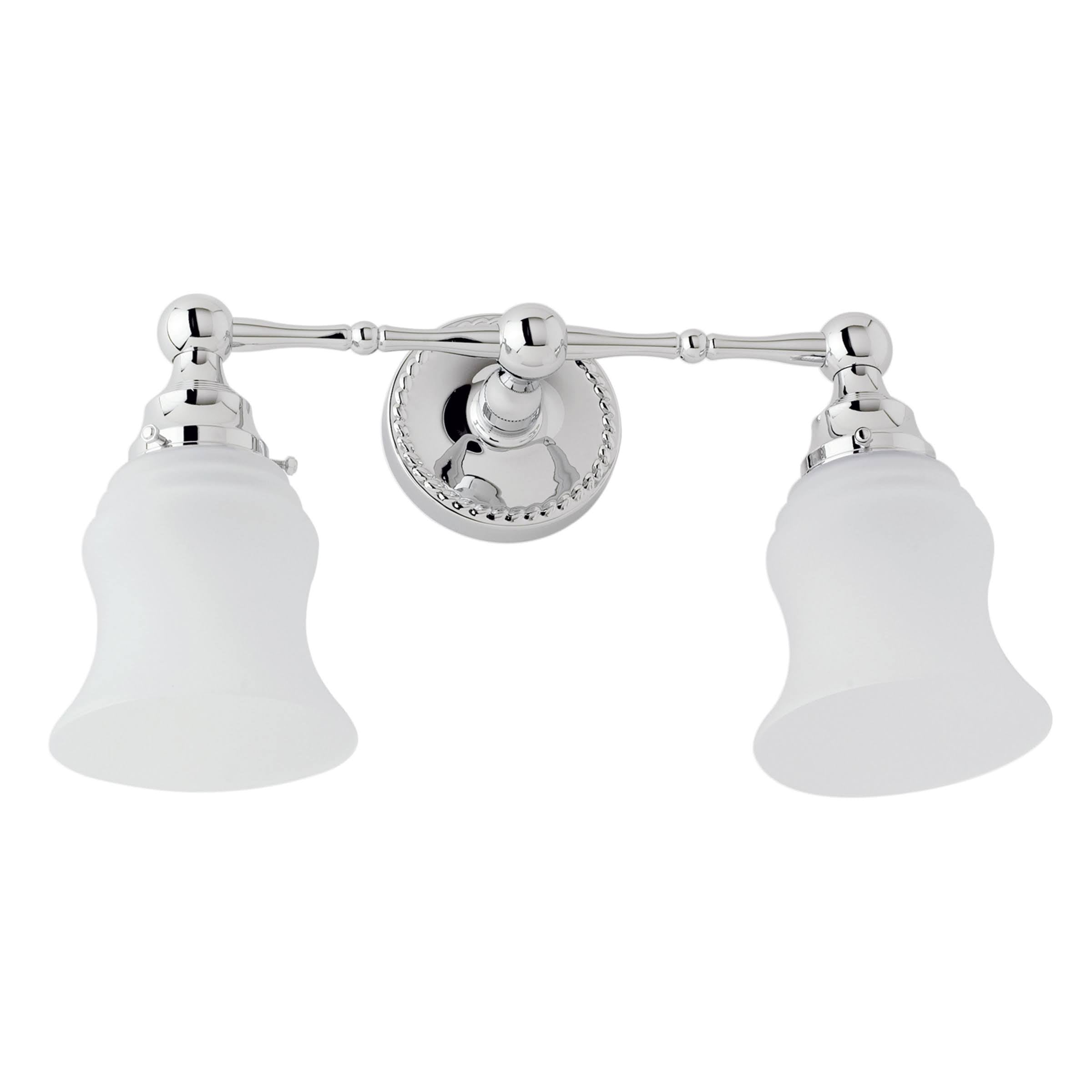 Canterbury Double Light Polished Brass V45067