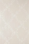 Neutral Toile Trellis Wallpaper J56058