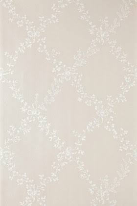 Neutral Toile Trellis Wallpaper J56058