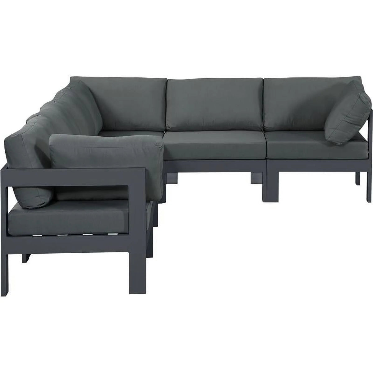 Grey Outdoor Patio Modular Sectional G337445