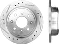 REAR Brake Rotors Set Pack of 2 W3214