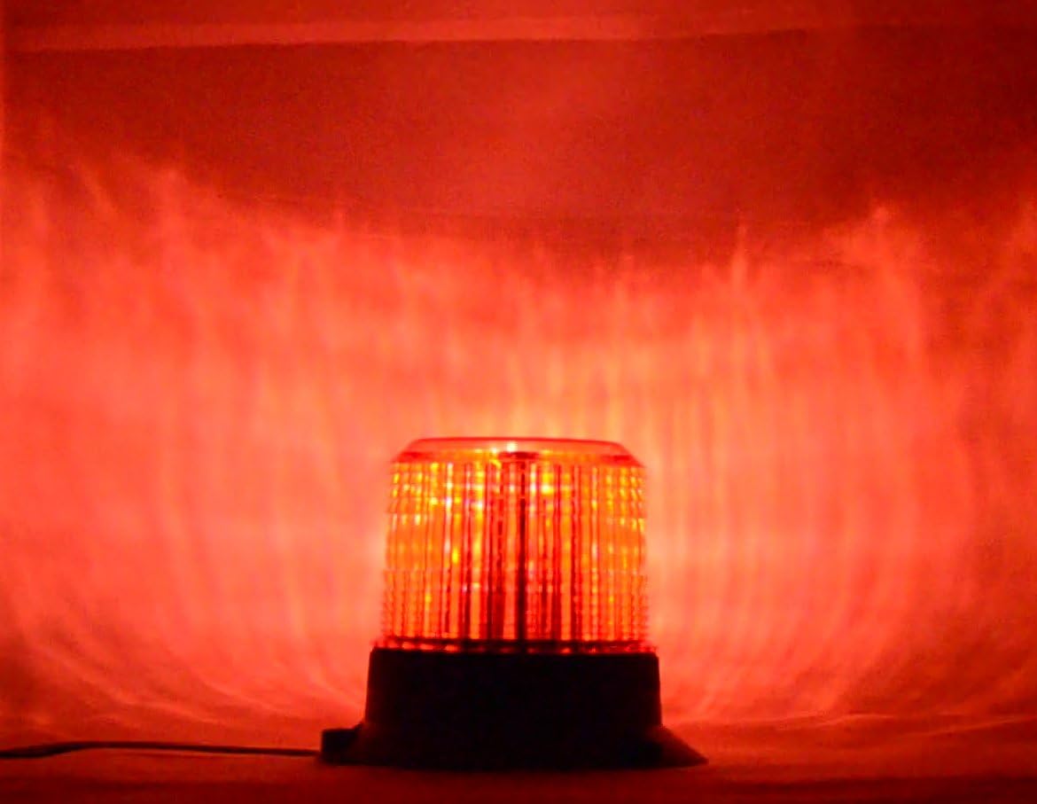 Pack of 2 Red LED Emergency Warning Light K8752
