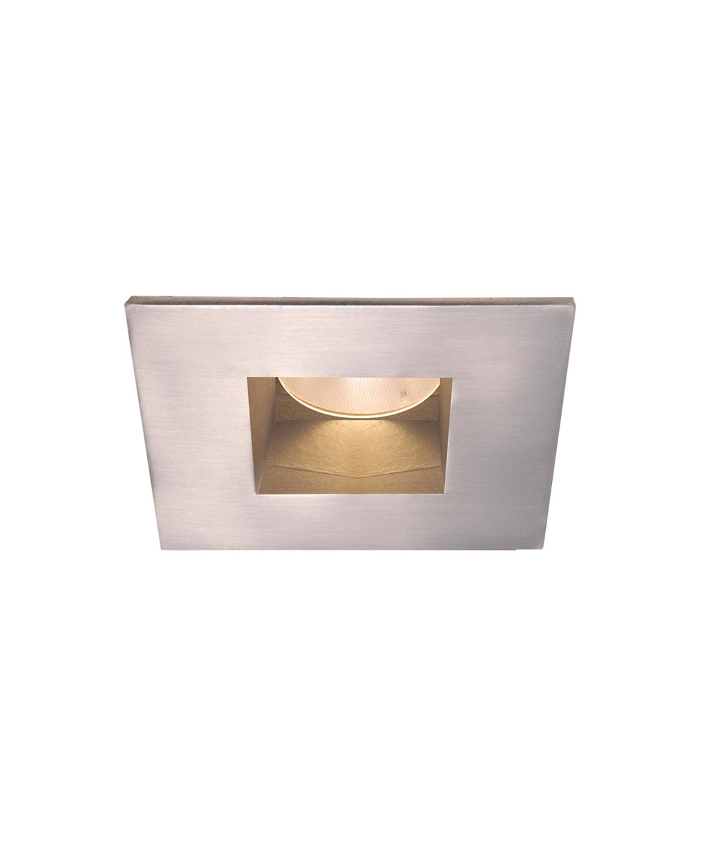 Brushed Nickel LED Square Open Reflector Trim U773