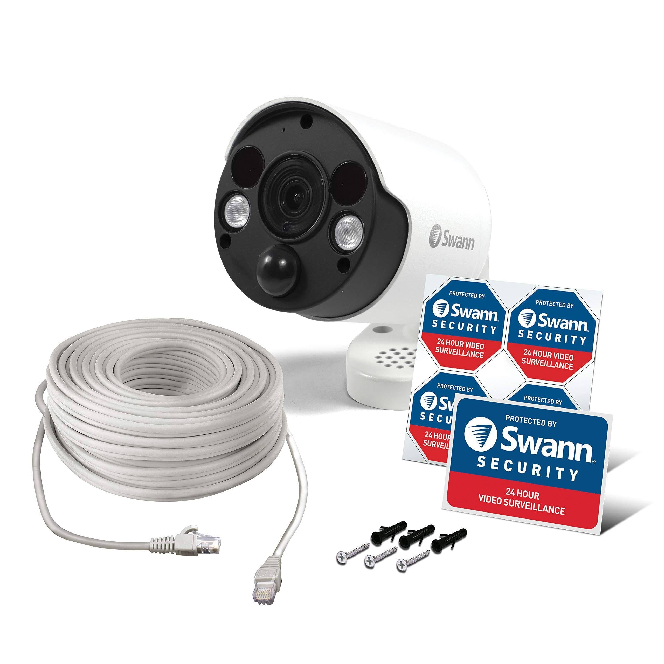 4K Wired PIR Bullet Security Camera with Spotlight D9847