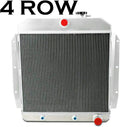4 Row Aluminum Radiator for Chevrolet Apache Pickup Truck T474877