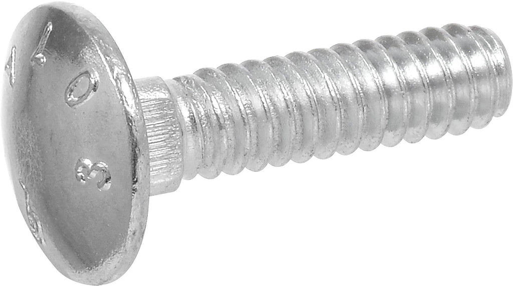 7/16 x 4-1/2-Inch Steel Zinc-Plated Carriage Bolt, 25-Pack V441417