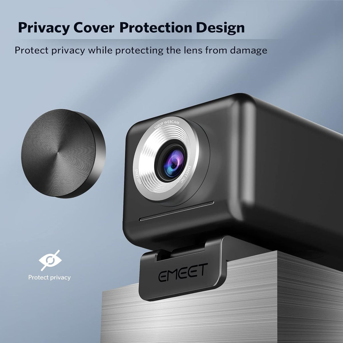 1080P 60FPS Webcam with Microphone and Speaker P57877