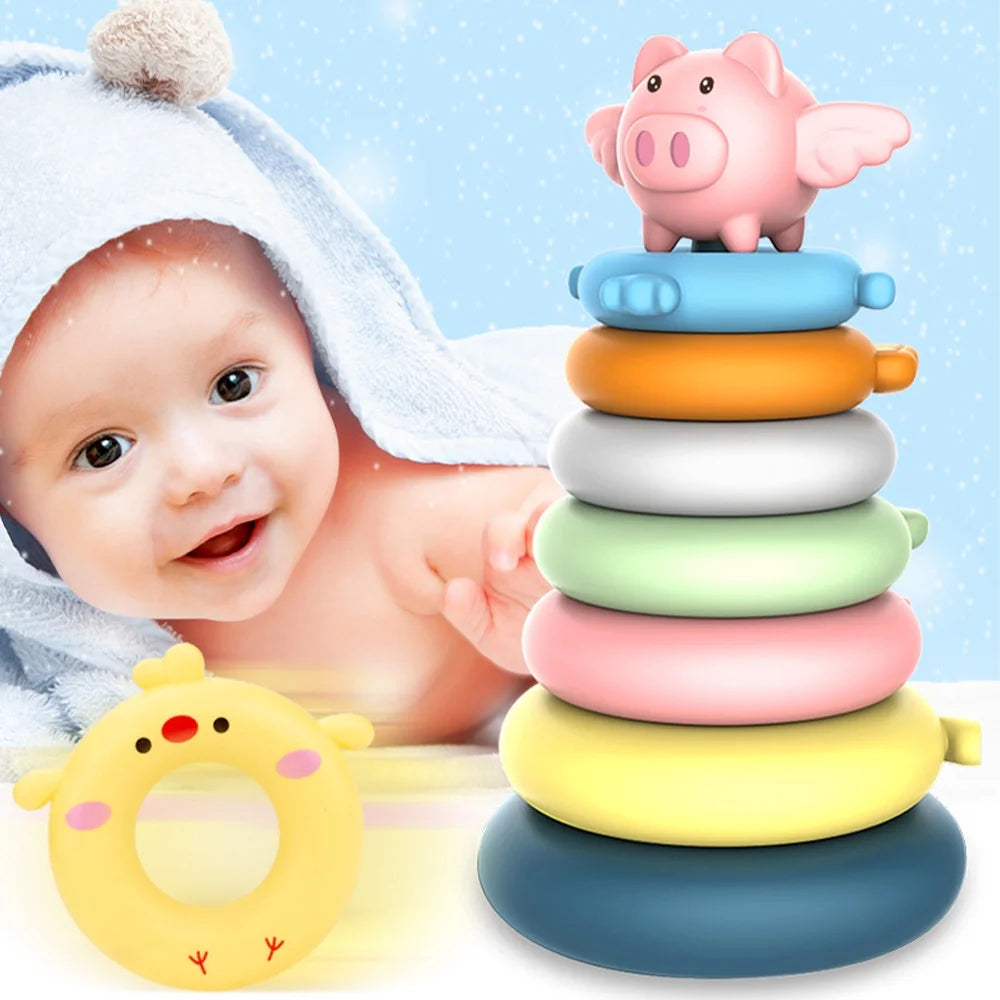 7 Rings Baby Stacking & Nesting Toys X181
