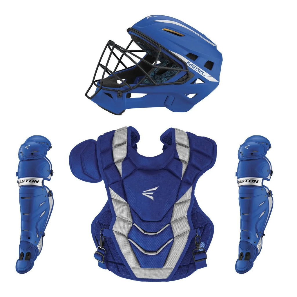 Adult Pro x Catcher's Set Royal/Silver R321654