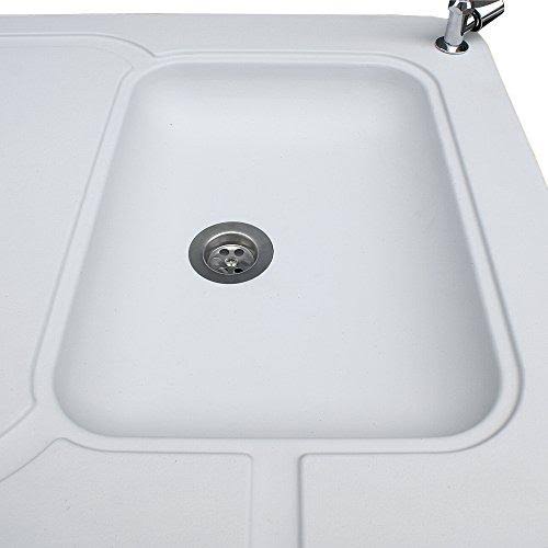 Folding Portable Fish Cleaning Cutting Table Camping Sink Faucet Silver B776010