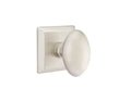Satin Nickel Finish Egg Knob O274