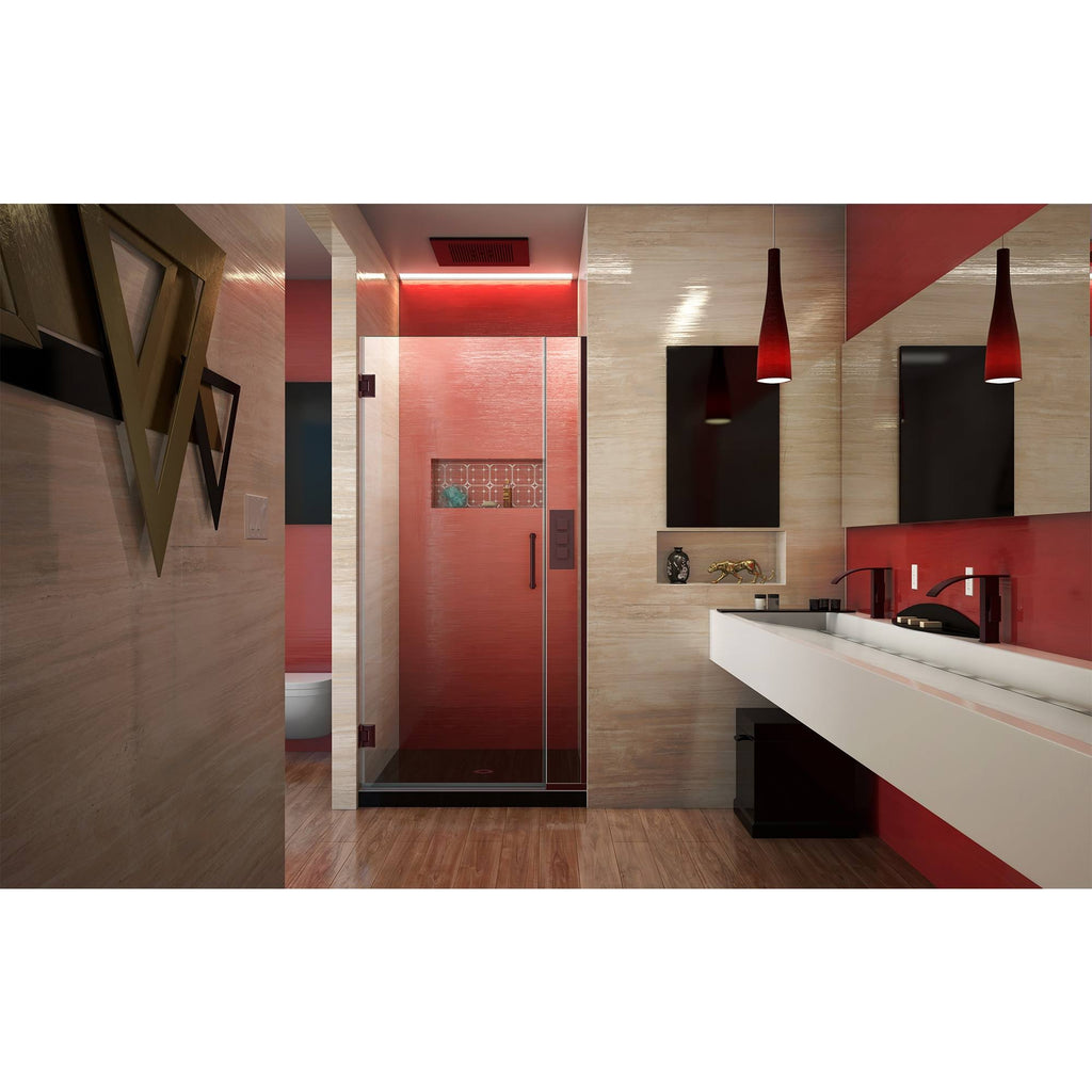 Oil Rubbed Bronze Hinged Shower Door P52320
