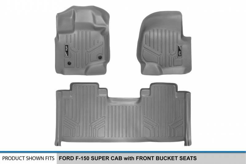 Black Floor Mats for F-150 SuperCab H909