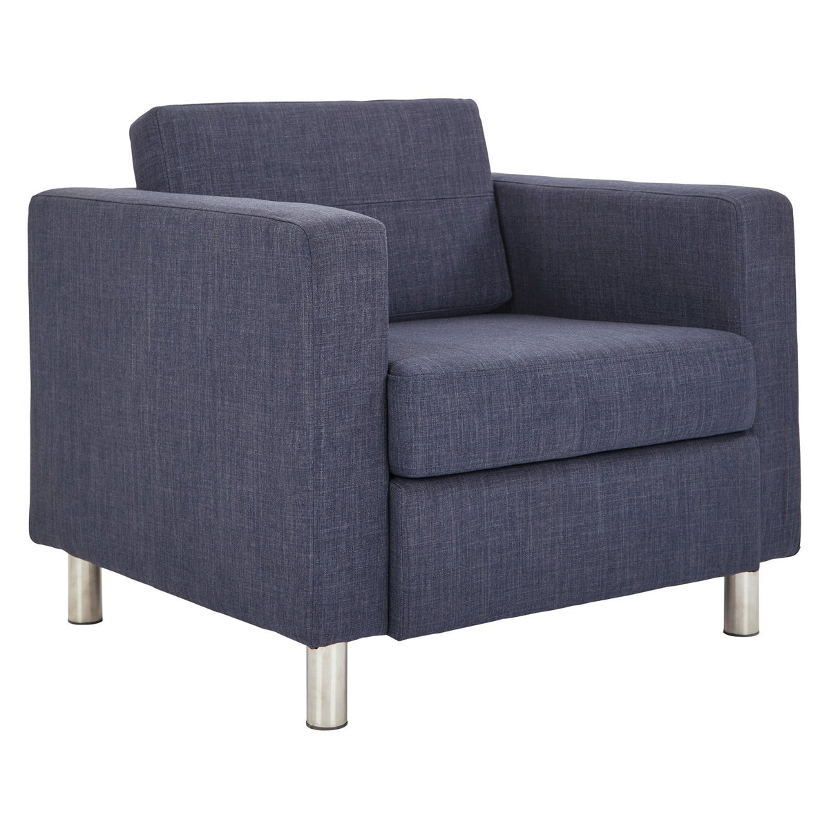 Tangerine Fabric Armchair O176