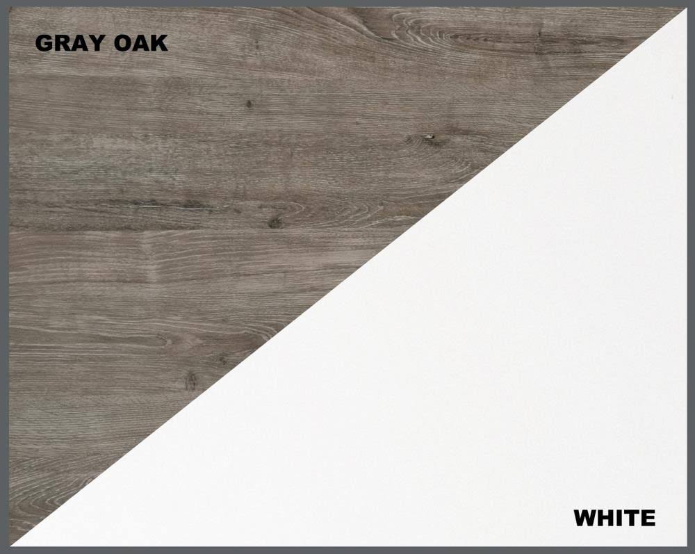 White 2-Door Storage Cabinet D60405