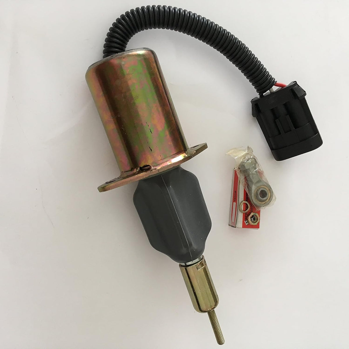24V Shut Off Stop Solenoid for Cummins Engines, Pack of 2 C555