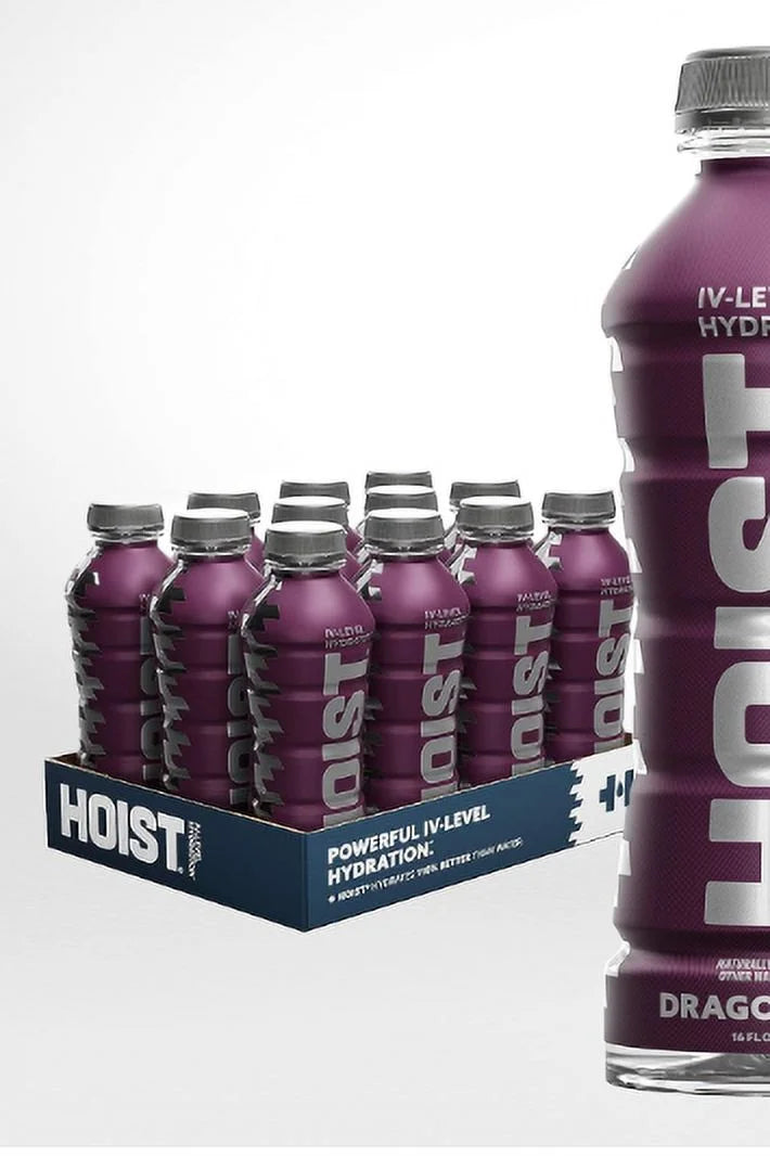 Dragon Fruit Electrolyte Drink, 16 Fl Oz (Pack of 12) K46898