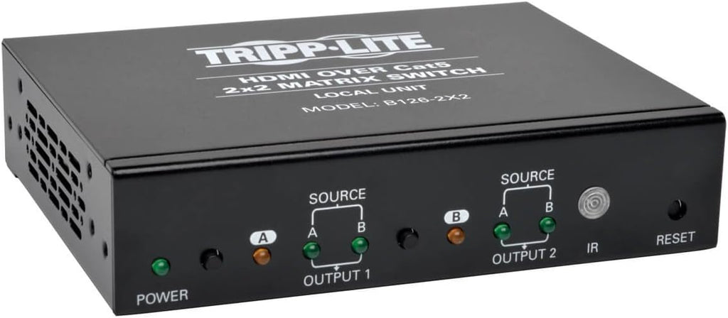 4x4 HDMI Over Cat5 / Cat6 Matrix Splitter Switch, 1920x1200 1080p at 60Hz, Black O416