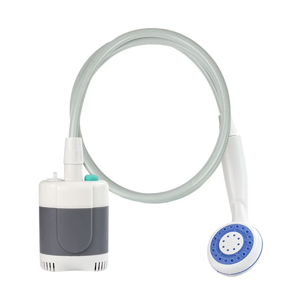 Portable Shower Camping Shower Handheld Electric USB Rechargeable Showerhead U65337
