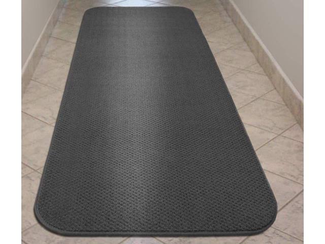 Skid-Resistant Carpet Runner - Gray - 14 ft. x 27 in. Q44418