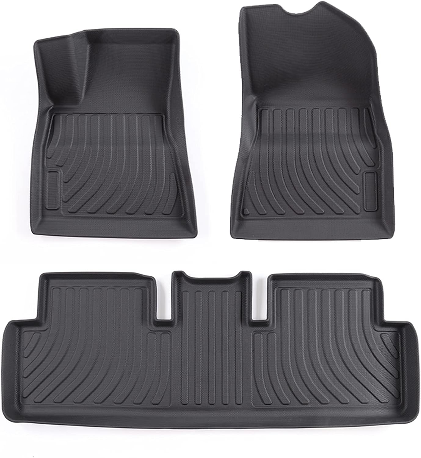3PCS Waterproof Rubber Floor Mats for Tesla Model 3 Trunk Liner M942674