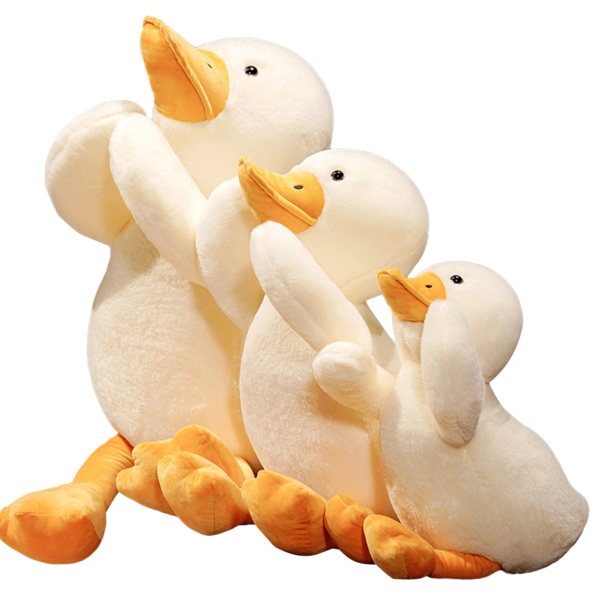 Cartoon Duck Plush Throw Pillow Stuffed Toy J893715
