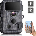 4K WiFi 30MP Trail Camera with 940nm No-Glow IR LEDs Night Vision 0.2s Motion Activated Waterproof IP66 J147