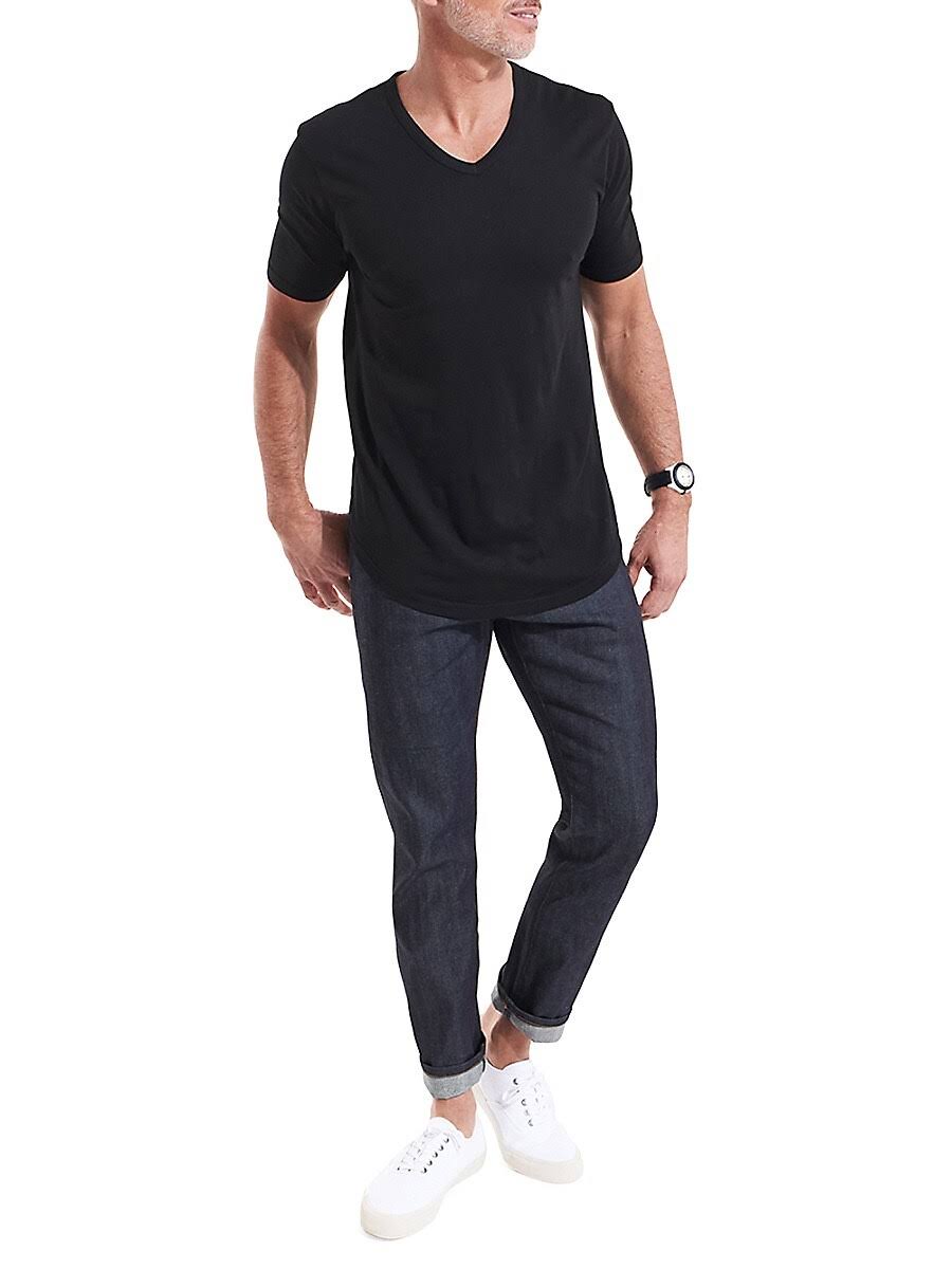 Navy Scallop V Goodlife M65267