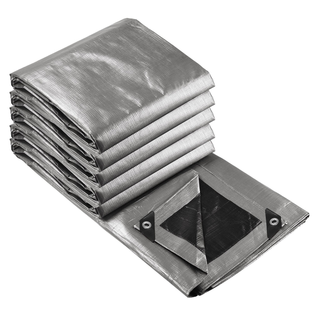 20x30' 14 Mil Heavy Duty Reinforced Poly Tarp Waterproof Cover M672