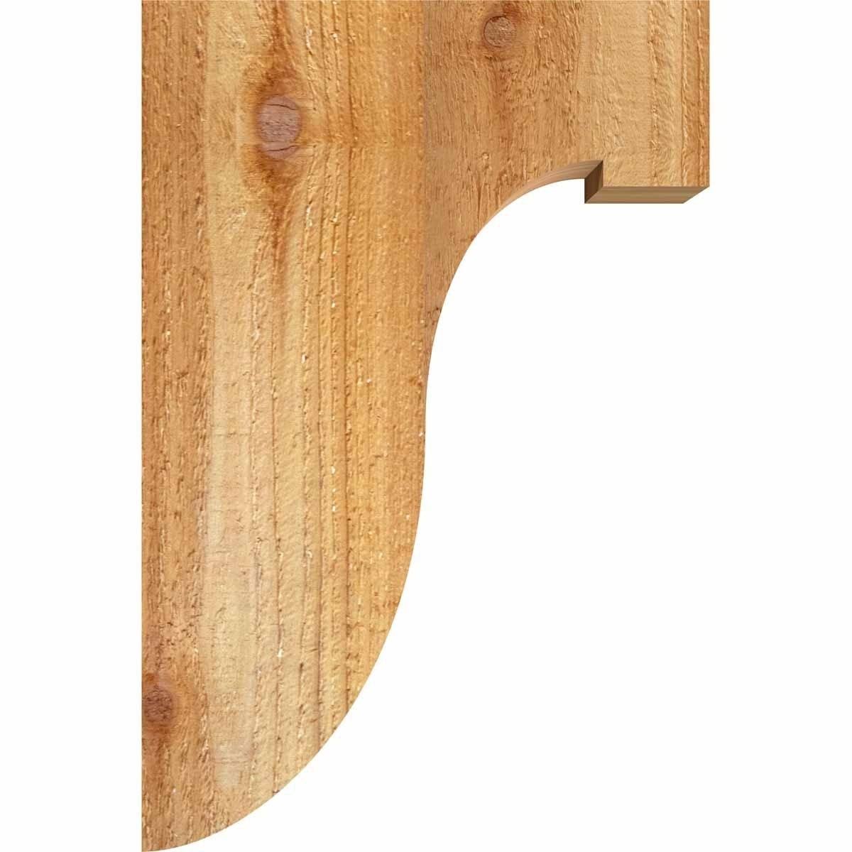 Rough Sawn Corbel, Western Red Cedar U24542
