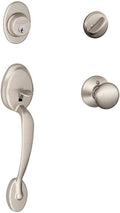 Satin Nickel Handleset Z374