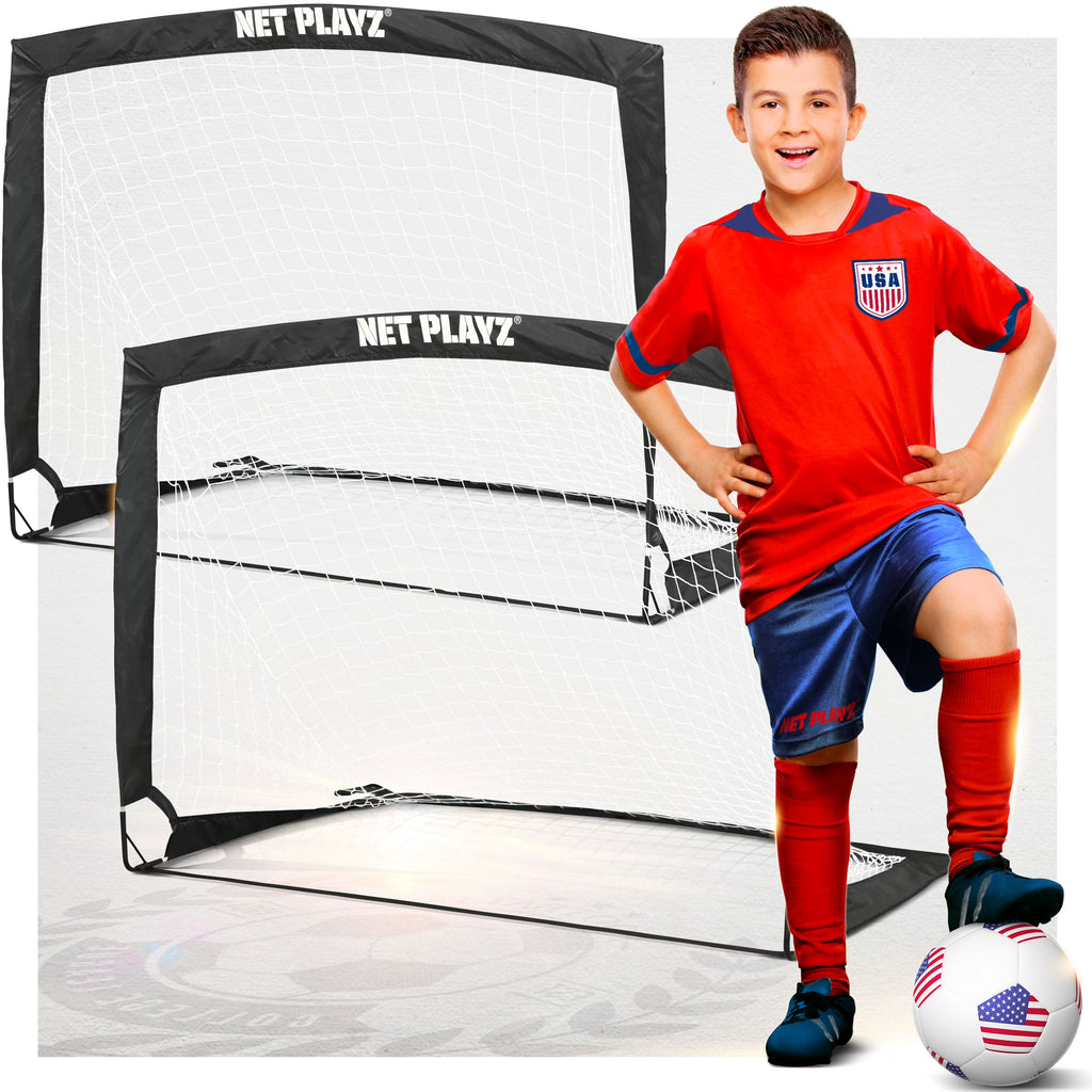 Pop-up Soccer Goals Set of 2 D775210
