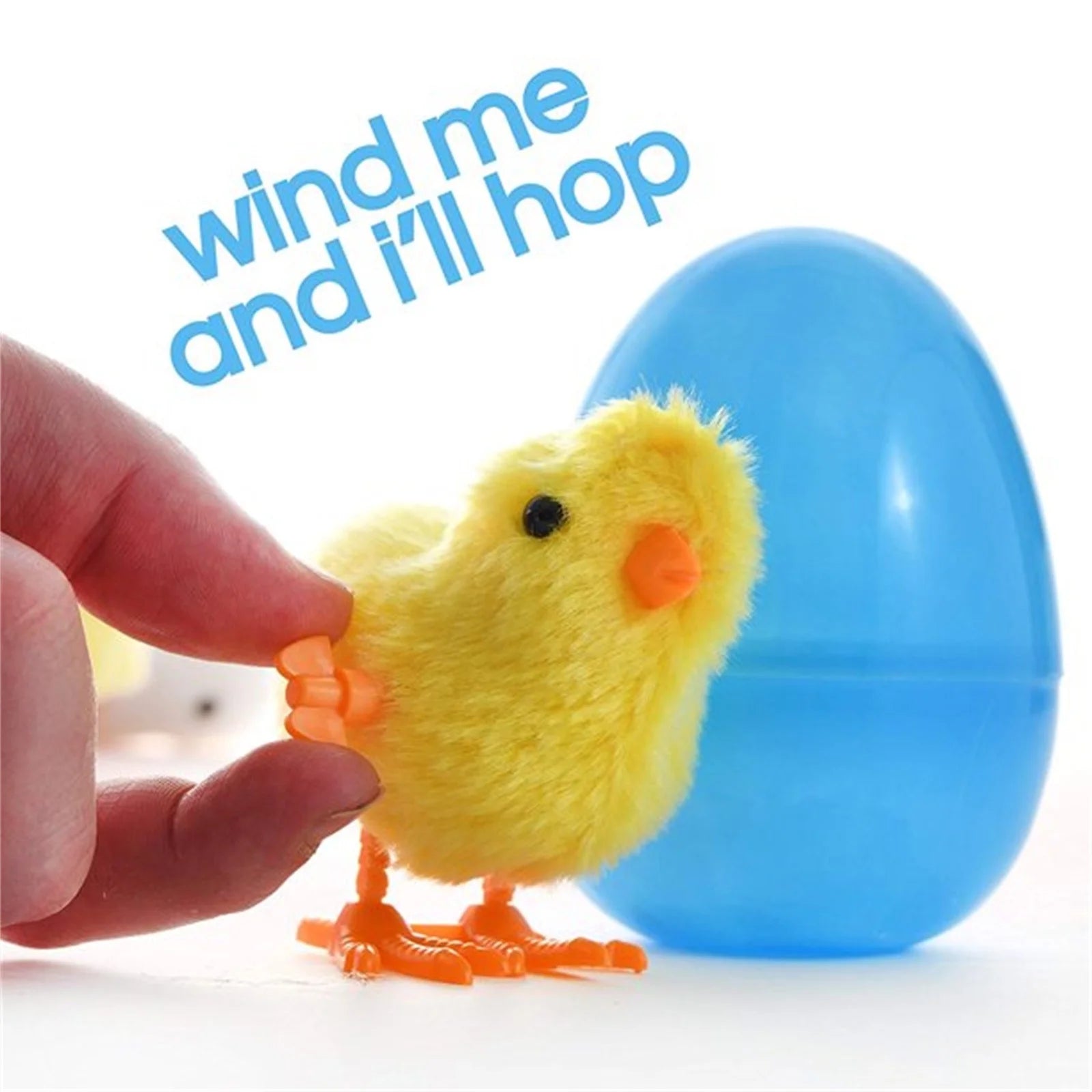 8Pcs Plastic Wind Up Toy Surprise Egg E57609