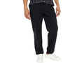 Black Straight Fit Cargo Pants B5524