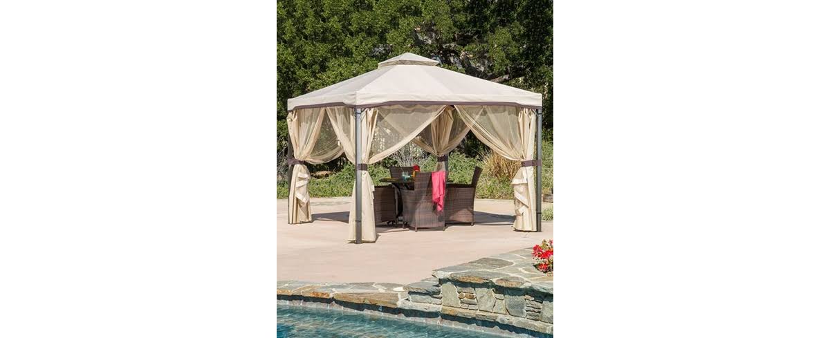 Tan/Beige Gazebo V31723